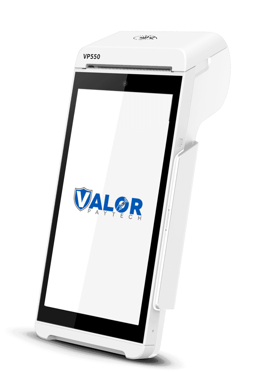 A handheld payment terminal